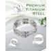 Jeracol Titanium Steel Magnetic Bracelet for Women - Lucky Clover Design with Folding Clasp - Adjustable & Includes Sizing Tool - Gift Box Included - Buy Online on GoSupps.com