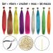Rainbow Spring Hair Colored Strands | 16 Synthetic Hair Extensions | Colorful Artificial Hair Line - Buy Online on GoSupps.com