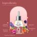 Buy Satthwa Organic Bakuchiol Face Serum - Vegan Anti-Aging & Anti-Wrinkle Serum with Vitamin C & Ashwagandha - 1oz/30ml - International Shipping - Buy Online on GoSupps.com