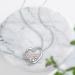 Chenghong 925 Sterling Silver Dog Pendant Necklace with Crystals Perfect Gift for Dog Lovers | Elegant Dog Jewelry for Women in Silver & Rose Gold - Buy Online on GoSupps.com