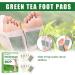 10PCS Green Tea Foot Pads with Bamboo Vinegar and Ginger - Soothing Deep Cleansing Foot Patches for Day and Night - Buy Online on GoSupps.com