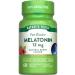 Nature's Truth Melatonin 12mg | 60 Fast Dissolve Tablets | Natural Berry Flavor | Vegan Non-GMO & Gluten Free Supplement Natural Berry Flavor 60 Count (Pack of 1)