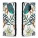 Miagon Wallet Folio Flip PU Leather Case for Xiaomi Redmi Note 9 Pro Creative Painted Design Full-Body Protective Cover Card Holder Kickstand Magnetic Leaf Flower Xiaomi Redmi Note 9 Pro Leaf Flower