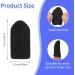 TIESOME 12 PCS Finger Cots Cut Resistant Protector Finger Covers for Cuts Reusable Gloves Life Extender Anti-Slip Cut Resistant Finger Protectors for Kitchen Work Sculpture Supplies (Black) - Buy Online on GoSupps.com