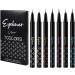  Povanjer Glitter Liquid Eyeliner Glitter Eyeliner Pencil Set | Glitter & Pearl Eyeliner Pencil Kit - Highly Pigmented Colorful Eyebrow Pen & Set - Buy Online on GoSupps.com