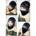 XYIYI Kids Winter Hat and Scarf Set - 2Pcs Warm Knit Beanie Cap and Scarf for 5-14 Years Old - Black - Buy Online on GoSupps.com