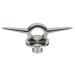 Seachoice 316 Stainless Steel Lifting Ring w/Cleat, 6 in. Long, 1-1/8 in. Diameter Eye, Chrome
