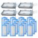 DreamStation 2 Filter Kit, Replacement Filters, 4 Reusable Pollen Filters, and 20 Disposable Ultra-Fine Filters Kit for Dream Station 2 CPAP Machine 4 Reusable + 20 Disposable