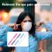 12Pcs Mask Extender Hook Adjustable Silicone Anti-Tightening Ear Grips - Relief from Pressure and Pain (Blue Pink White Gray) - Buy Online on GoSupps.com