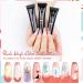 Biutee Nail Stamping Plates Kit - 5PCS Image Plates, 8 Colors Stamping Gel Polish, Double Head Stampers with Scraper - Manicure Stencils Set - Buy Online on GoSupps.com