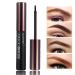 Peel Off Tattoo Eyebrow Gel Natural Eye Brow Gel Natural Eyebrow Tattoo Waterproof Long Lasting Easy Peel Off Eyebrow Tattoo Makeup (Brown)