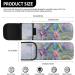Travel-Friendly Cute Dragonfly Curling Iron Heat Shield Bag | Heat Resistant Storage Sleeve for Curling Irons | Portable Travel Accessory - Buy Online on GoSupps.com