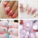 1Box 3D Dried Flower Nail Mixed Nails Art Spring Nail Craft Making Supplies Manicure Nail Decorations Nail Accessories S053A - Buy Online on GoSupps.com