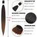 Xusuperb Pre-Stretched Braiding Hair 16 Ombre Extensions - 6 Packs Soft Yaki-Textur Kanekalon Braids (T1B/30#) - International Shipping Available - Buy Online on GoSupps.com
