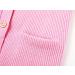 SMILING PINKER Toddler Girls Knit Cardigan | Soft & Warm Sweater with Pockets | 1-2 Years | Bright Pink - Buy Online on GoSupps.com