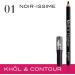 Bourjois 2-in-1 Khol and Contour Eyeliner Black 1.2g - Pack of 2 with Sharpener - Buy Online on GoSupps.com