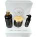 Prestige Hair Box STIMULATE RANGE - Trio Shampoo + Mask + Serum + Free blow-dry hair brush - CASTOR OIL - NO A HAIR - Buy Online on GoSupps.com
