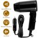 Wrvxzio 12V Car Styling Hair Dryer 2 Speed Car Hair Blow Dryer with Foldable Handle Compact Car Hair Dryer Available Hot and Cold Wind Car Styling Hair Blower for Self-Driving Travel Window Defroster black - Buy Online on GoSupps.com