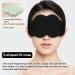 Buy 2 Pieces 3D Blindfold Eye Cover Sleep Mask - 100% Light Blocking Soft & Comfortable for Men & Women - Perfect for Back & Side Sleepers - Buy Online on GoSupps.com