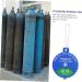 Healvian 3pcs Signage Labels Emblems Cylinder Status Sign Hospital Cylinder Status Plate Oxygen Tank - Buy Online on GoSupps.com