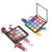 Professional 16-Color Eyeshadow Palette Set - Warm Neutrals & Brights | Highly Pigmented Eye Shadow Makeup Kit (2 Count) - Buy Online on GoSupps.com
