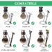 Linkidea Shaver Kit Storage Stand - Stainless Steel Holder for Safety Razor & Shaving Brush | Perfect for Bathroom & Shower | Compatible with Manual Razors (Silver - Buy Online on GoSupps.com