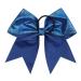 Oaoleer 7 Large Glitter Cheer Hair Bows - 6PCS Ponytail Holder Elastic Bands for Teen Girls College Sports - Handmade Royal Blue Cheerleader Bows Hair Ties - Buy Online on GoSupps.com