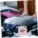 FOMIYES Tampon Organizer 4pcs - Menstrual Pad & Tampon Holder | Cute Monstera Leaves Design | Bathroom & Travel Storage Bag - Buy Online on GoSupps.com