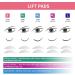10 PCS Size M Lash Lift Curlers - Silicone Eye Protectors for Perfect Curls | International Shipping - Buy Online on GoSupps.com