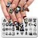 Halloween Nail Stamping Plate & Kit | Scary Movie Characters | DIY Horror Nail Art for Women & Girls - Buy Online on GoSupps.com