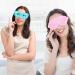 Piwosgol 2-Piece Cooling Eye Mask Set | Reusable Gel Therapy for Migraines Swollen Eyes & Dryness - Blue & Pink - Buy Online on GoSupps.com