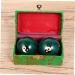 Beaupretty Baoding Massage Balls - Gemstone Hand Exercise & Health Care Fitness | International Shipping - Buy Online on GoSupps.com