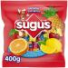SUGUS - Bonbons aux Fruits - Sachet de 400g 18.1 x 5.9 x 20.1 cm
