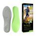 Shock Absorbing Modified Soft PU Sport Insoles.Plantar Fasciitis Insoles with ComfortMax Arch Support Heel Supports for Heel Pain Heavy Duty Insoles. (XL (Mens 9-10 | Womens 10.5-11.5))