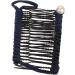 Vintage Hair Comb for Wavy Hair Stretchy Hair Comb Tool Retro Clincher Comb Banana Hair Clips for Women (Navy Blue) - Buy Online on GoSupps.com