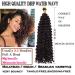 Buy 3 Bundle 35cm Water Corrugated Crochet Hair Extensions - Ombre Deep Curly Braids in Dark Black to Red-Brown - Buy Online on GoSupps.com