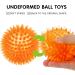 Buy Squeaky Rubber Balls for Dogs - 3-Piece Set in Bright Colors | Durable TPR Puppy Toys | Ideal Dental Pet Toys for Medium Dogs - Buy Online on GoSupps.com
