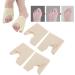 Ankroyu Toe Spreader & Bunion Corrector | 2 Pairs Elastic Toe Sleeves for Hallux Valgus & Overlapping Toes - Foot Care Solution (L) - Buy Online on GoSupps.com