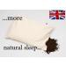 Organic Buckwheat Pillow Larger Size 71 x 43cm Weight 3.6kg Made in UK
