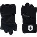 Harbinger Training Grip Wristwrap Weight Lifting Gloves, Unisex Unisex Black X-Large
