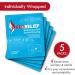 Buy RedRelief Burning Wound Dressing 5x5 cm - Pack of 5 | Fast International Shipping - Buy Online on GoSupps.com
