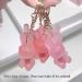 Super Cute Bunny Lip Glaze Keychain Lip Gloss - Portable Matte Velvet Lipstick Set (6 Pcs) for Girls | International Shipping - Buy Online on GoSupps.com