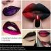 Anti-Black Lipstick | Velvet Lipstick | High Impact Matte Black Lip Cosmetic Highly Pigmented Lipstick Moisturizes Lips for Girls Firulab - Buy Online on GoSupps.com