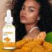 Turmeric Brightening Oil - Skin Brightening Face Essence Turmeric Drops 30ml Non Greasy Natural Facial Skin Care Essence with Dropper Facial Oil Enhancer: for Dehydrated or Dry Skin - Buy Online on GoSupps.com