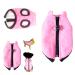 Waterproof XXS Dog Coat Padded Fleece Zip Up Coat Chihuahua Puppy Tiny Toy Clothes Teacup Miniature Tiny Breeds (Pink XXS) XXS: Tiny Miniature Size e.g. Newborn Chihuahua Pink