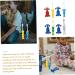 Minkissy Children's Toothbrush Toy Set - 4 Fun Car Cleaning Accessories & Sensitive Toothbrushes for Kids - Baby & Child-Friendly Game with Suction Cups - Buy Online on GoSupps.com