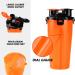 Lenlorry Dog Water Bottle with Dual Collapsible Bowls for Traveling Pets - Buy Online on GoSupps.com