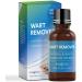 Natural Wart Remover, Maximum Strength, Painlessly Removes Plantar, Common, Genital Warts, Advanced Liquid Gel Formula, Proven Results by Evagloss