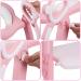 KEPLIN Baby Toilet Reducer with Ladder - Portable Soft Rim Adapter for V, U, and O Shaped Toilets Pink - Buy Online on GoSupps.com