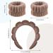 Sibba Sponge-Headband Set for Women & Girls - Perfect for Face Washing Makeup Skincare Yoga & Spa | Terry Hair Bands for Showers & Sports - Buy Online on GoSupps.com